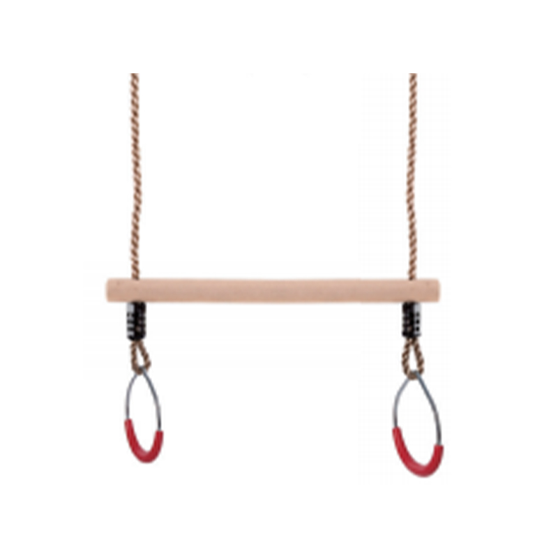 Hardwood Kidness Fitness Trapeze Swing